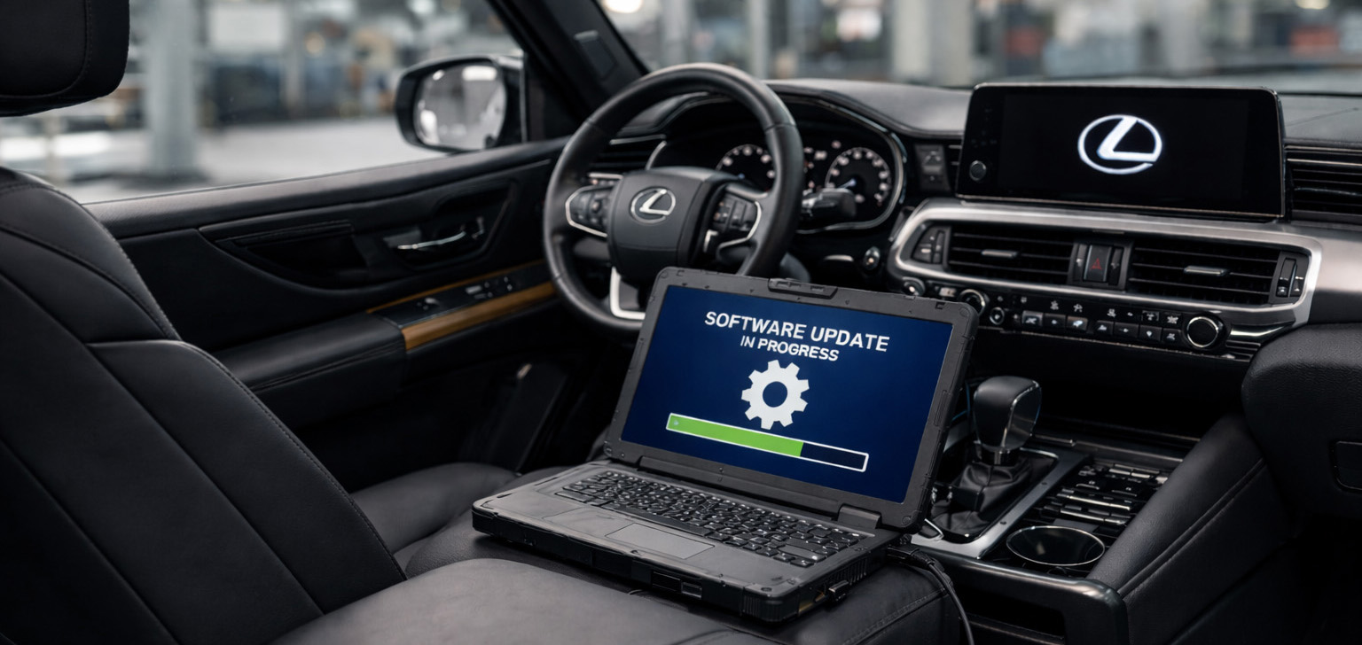 Lexus LX600 Software Update